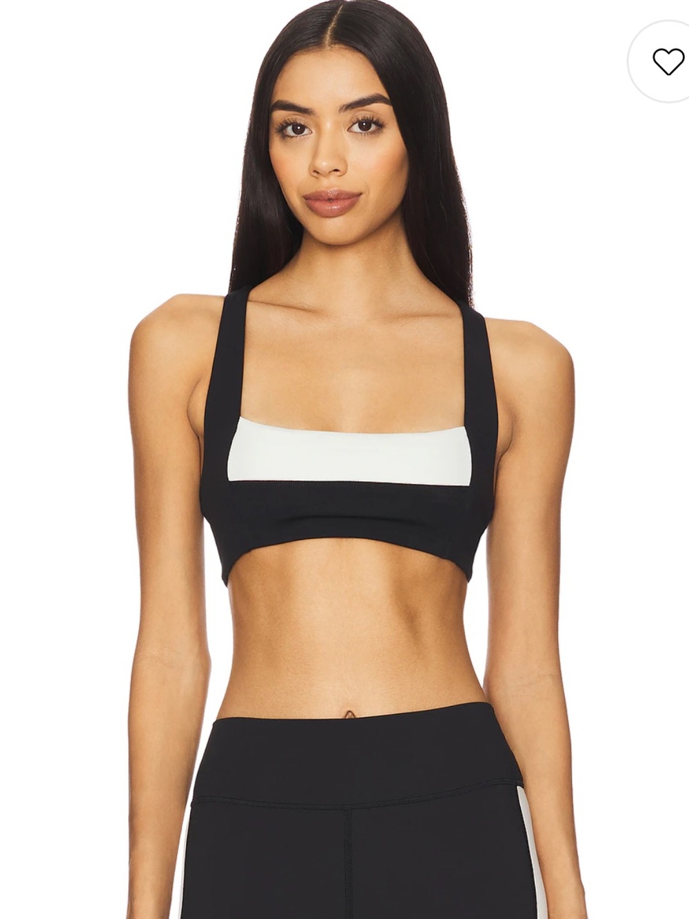 NWT Lspace Black & White sports bra